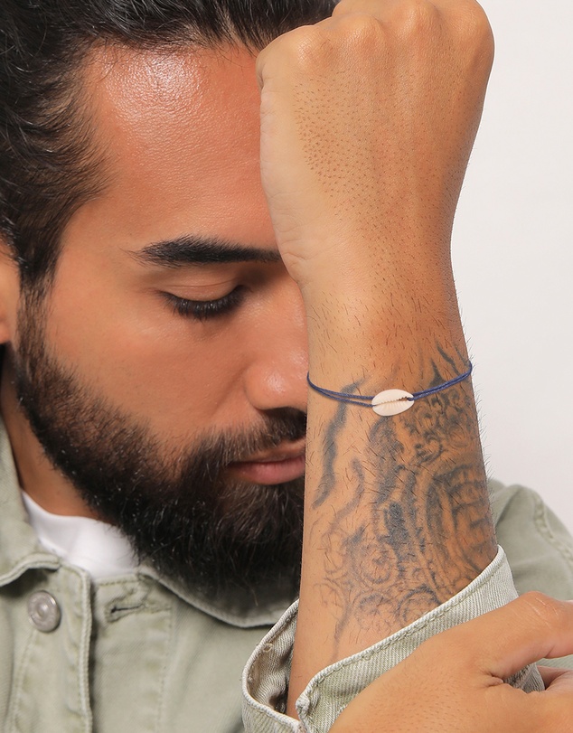 Kuzzoi - ICONIC EXCLUSIVE - Nylon Bracelet with Kauri Shell