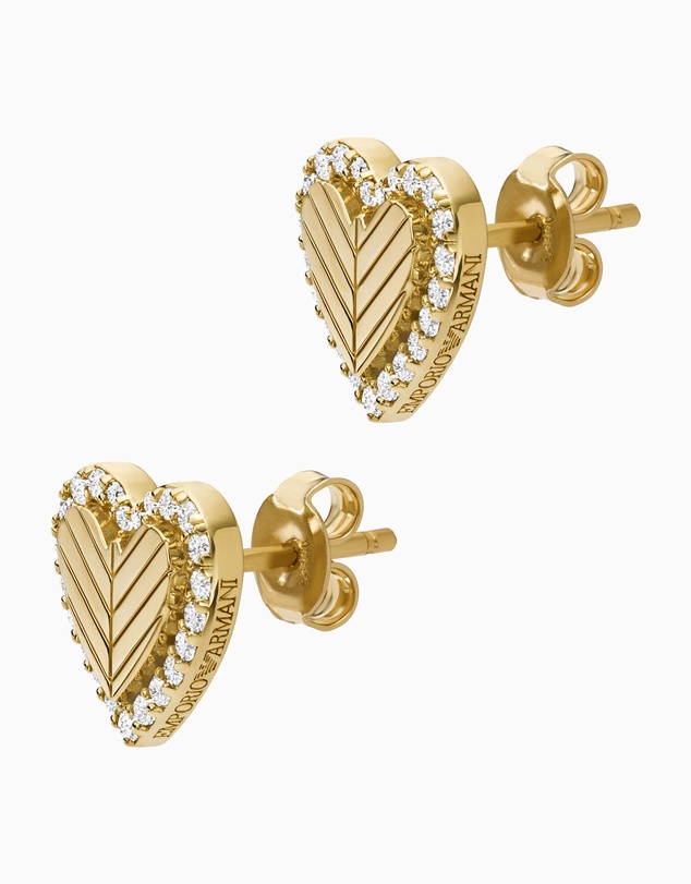 Emporio Armani - Gold Tone Earring