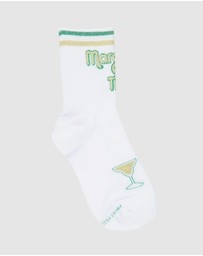 High Heel Jungle - Margarita Time Socks