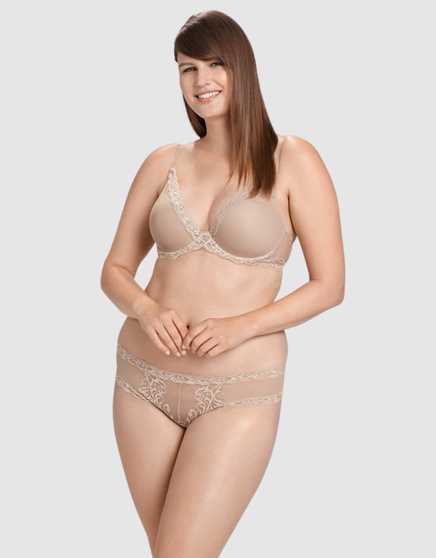 Natori - Feathers Lightly Padded Wired Plunge Bra