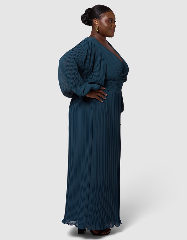 Pink Dusk by Curve Project - Secret Rendezvous Maxi Dress