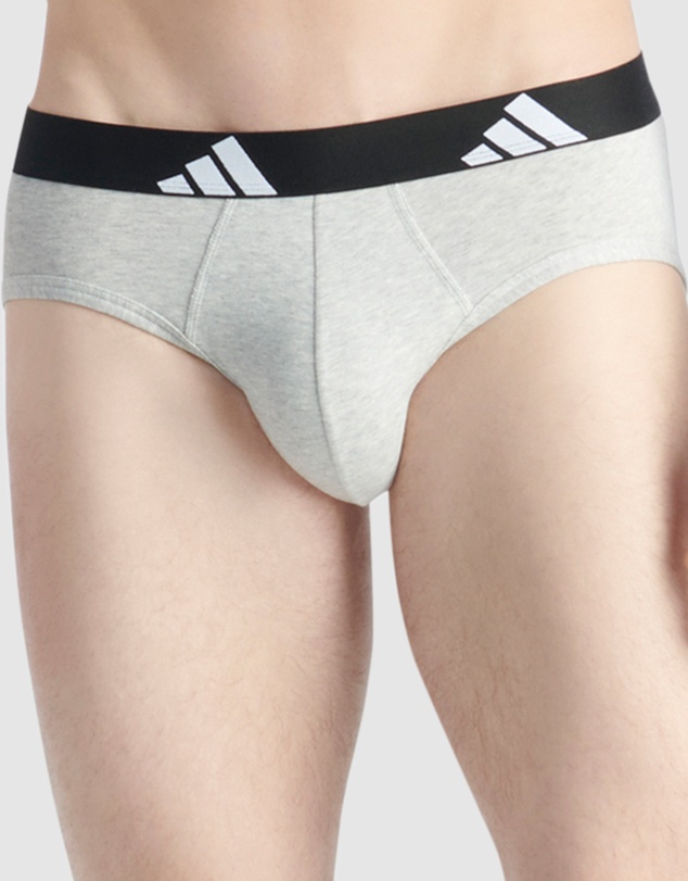 adidas Sportswear - 3 Pack Active Flex Cotton Brief Underwear