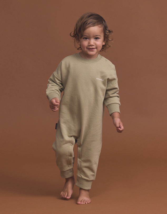 Crywolf - BABY CHILL ROMPER Elm