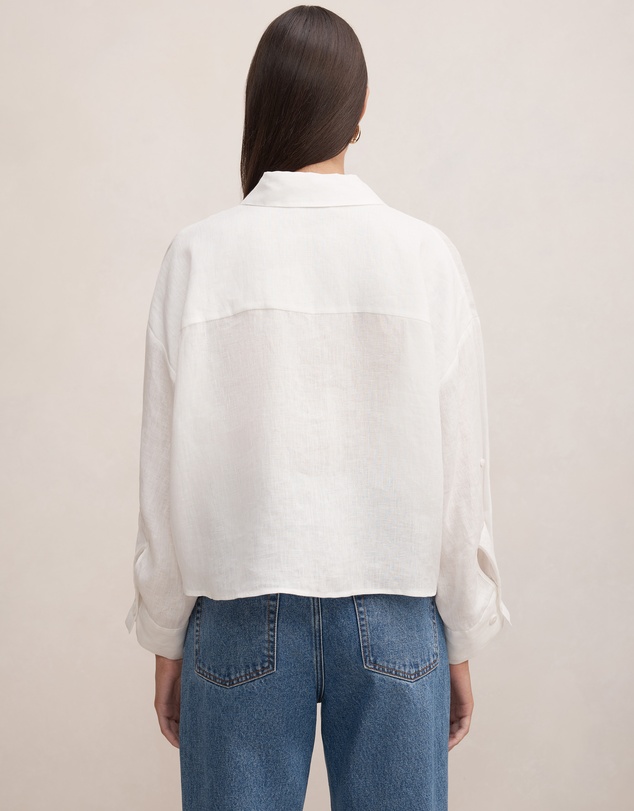 Forever New - Bowie Cropped Shirt