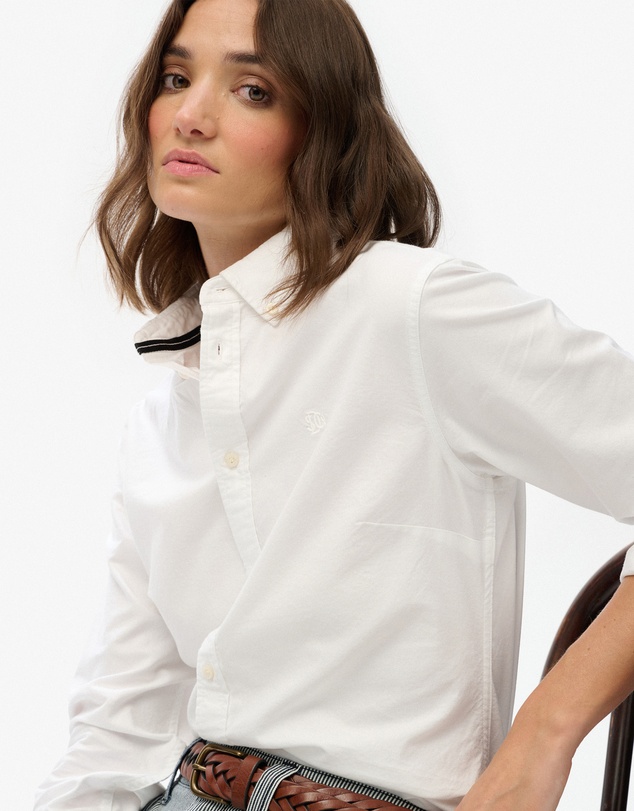 Superdry - Slim Oxford Long Sleeve Shirt