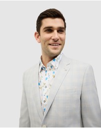 Politix - Prince Of Wales Check Tailored Jacket