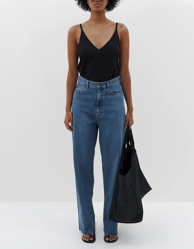 Bassike - V Neck Jersey Camisole