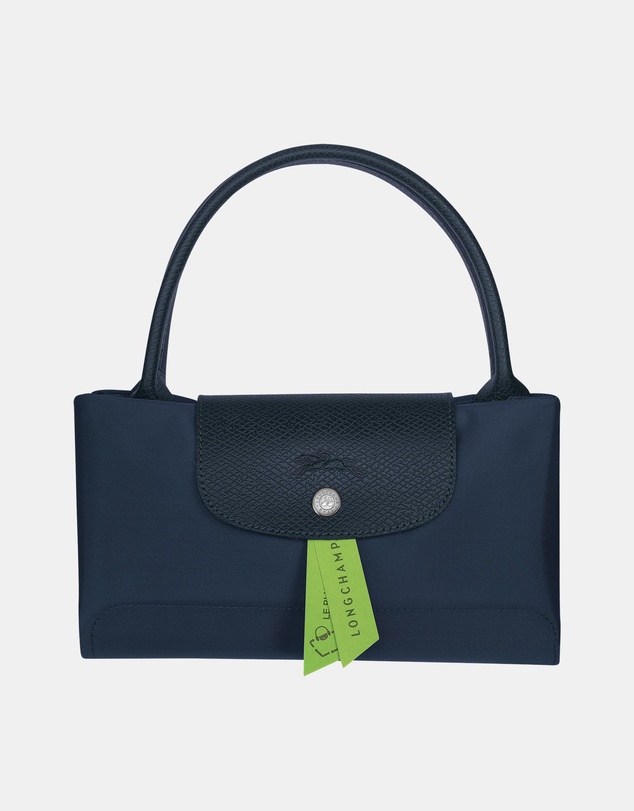 Longchamp - Le Pliage Green Canvas Handbag - Medium