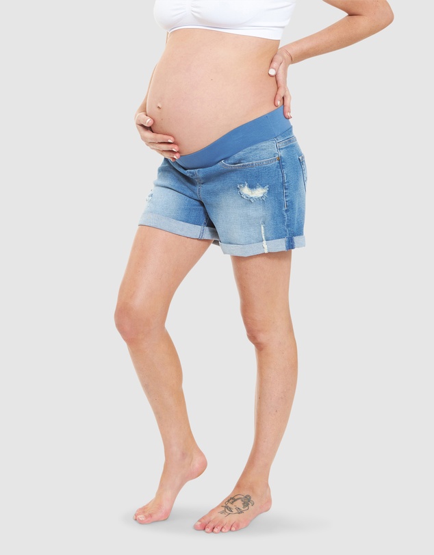 Ripe Maternity - Baxter Boyfriend Short