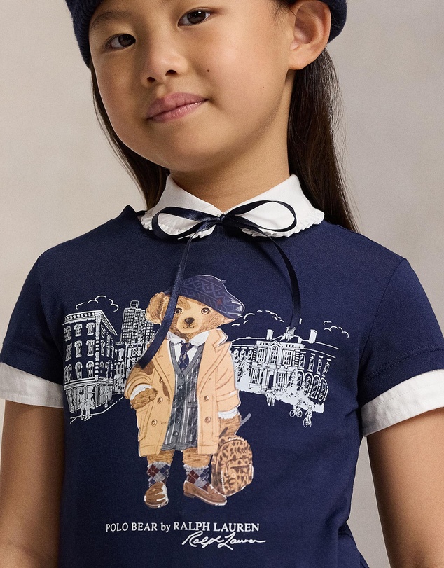 Polo Ralph Lauren - Polo Bear Cotton Jersey Tee - ICONIC EXCLUSIVE - Babies-Kids