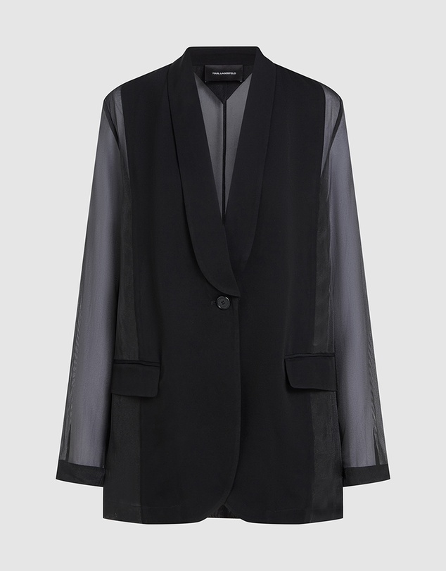 Karl Lagerfeld - Organza Blazer