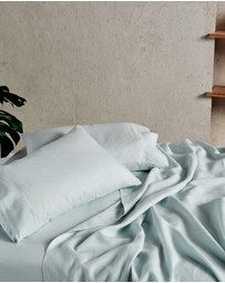 Linen House - Nimes Pure Linen Standard Pillowcase