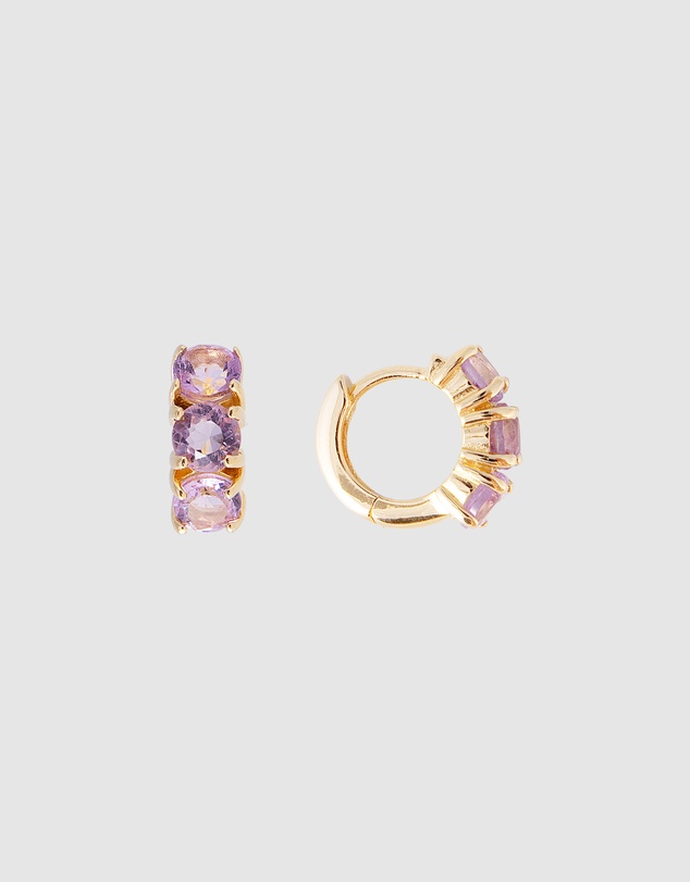 FAIRLEY - Amethyst Huggies