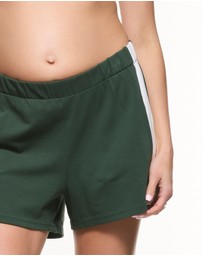 Soon Maternity - Side Stripe Cotton Shorts