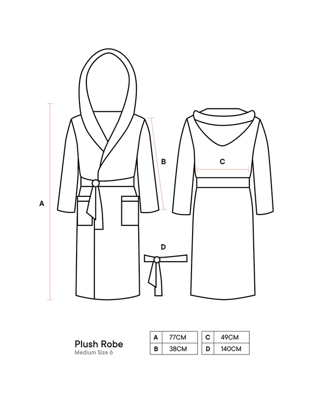 Linen House Kids - Plush Cherrylicious Kids Robe