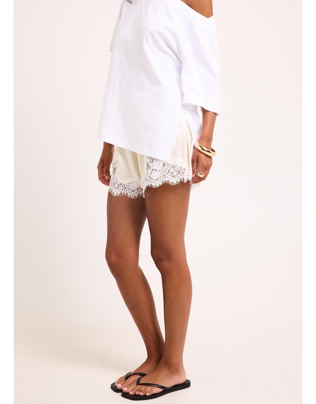 Alice In The Eve - Joy Lace Mini Shorts