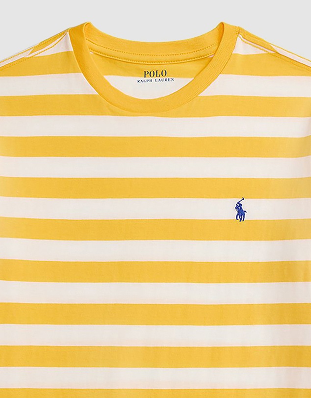 Polo Ralph Lauren - Striped Cotton Jersey Tee - Teens