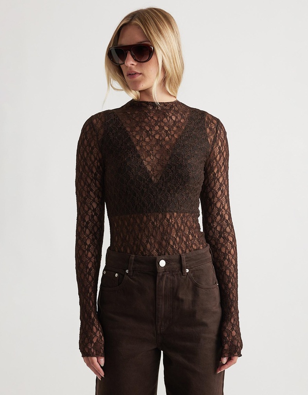 Decjuba - Amber Lace LS Top