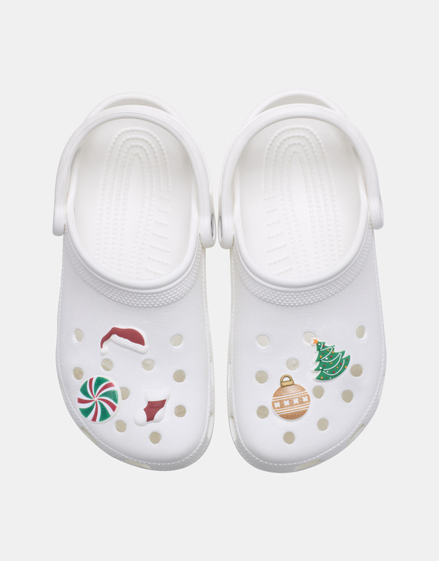 Crocs - 5-Pack Nostalgic Noel Santa Jibbitz - Kids-Teens