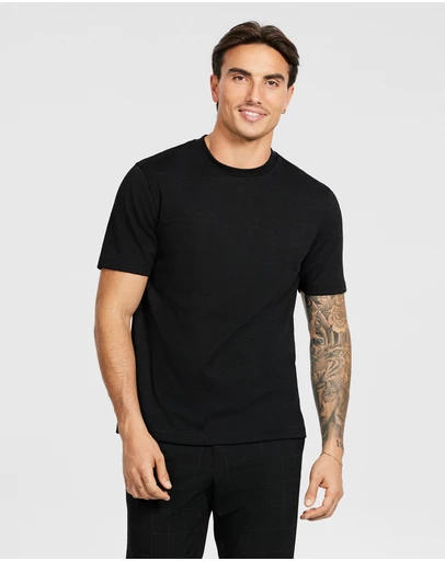Tarocash - Richmond Textured T Shirt