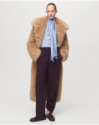 M.N.G - High-Waist Straight Trousers