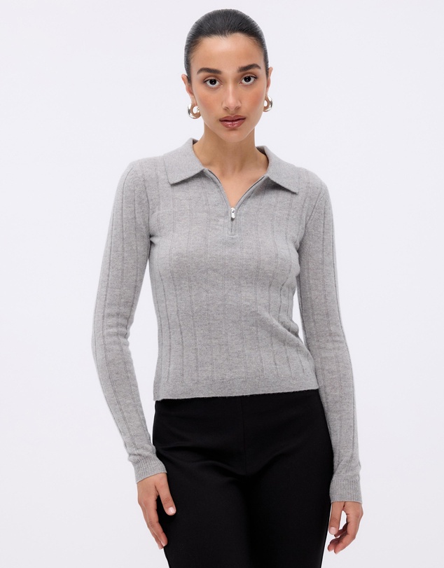 Minima Esenciales - Vali Merino Wool Knit Polo