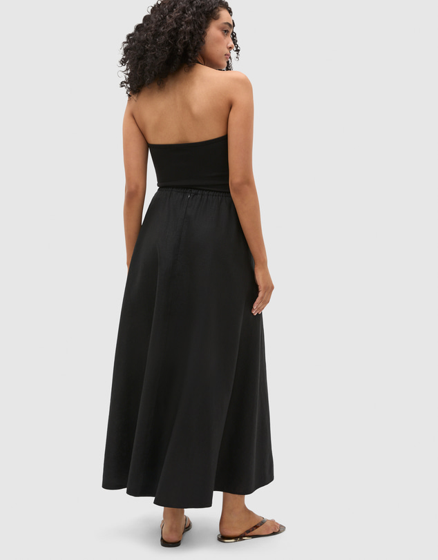 Seed Heritage - Core Linen Midi Skirt