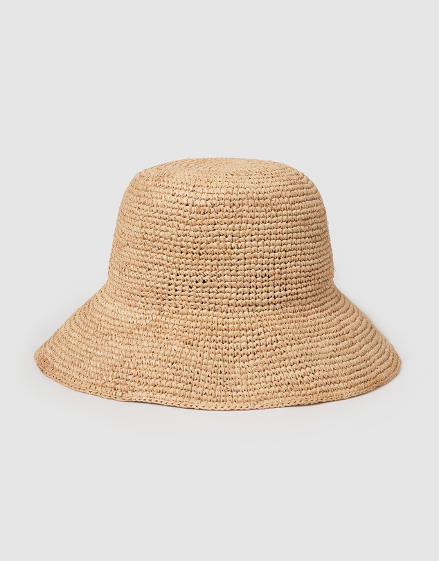 Arms Of Eve - Mirabel Bucket Hat - Light Natural