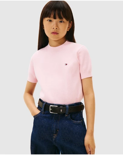 Tommy Hilfiger - Short Sleeve Chenille Sweater - Kids