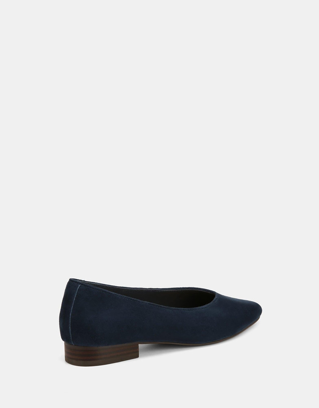Wittner - Calio Casual Flats Navy Suede