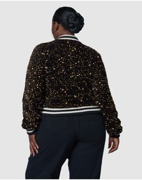Sunday In The City - Sunday Girl Sequin Bomber
