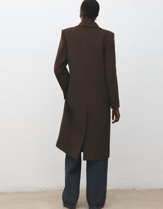 M.N.G - Double-Breasted Wool Coat