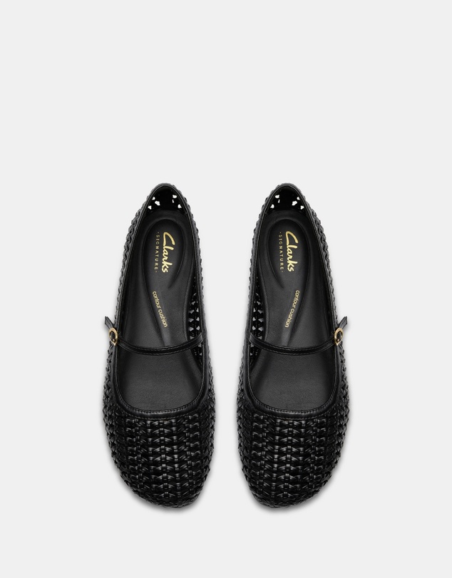 Clarks - Livia Sky Black Weave