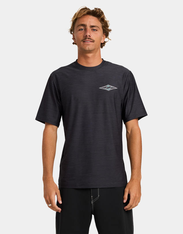 Billabong - Mens Diamond Shoreline Loose Fit Short Sleeve Rashguard