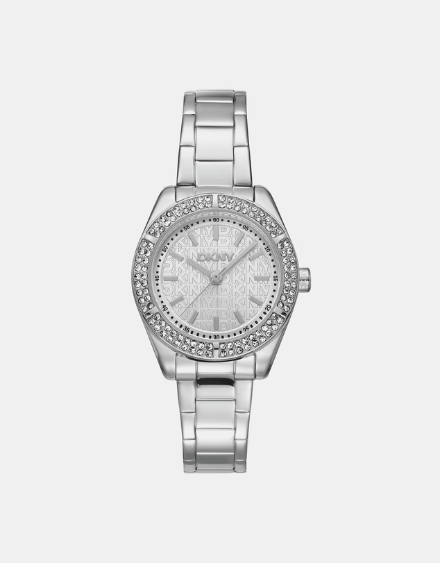 DKNY - Evening Silver 30mm Silver Dial Womens Watch