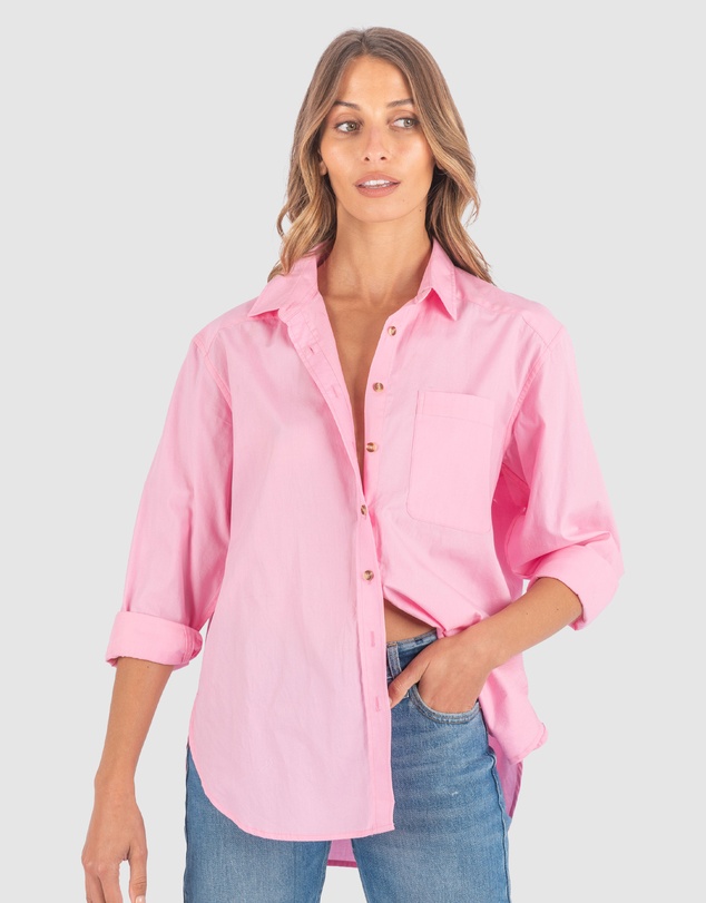 CAMIXA - Poppy Oversize Cotton Shirt
