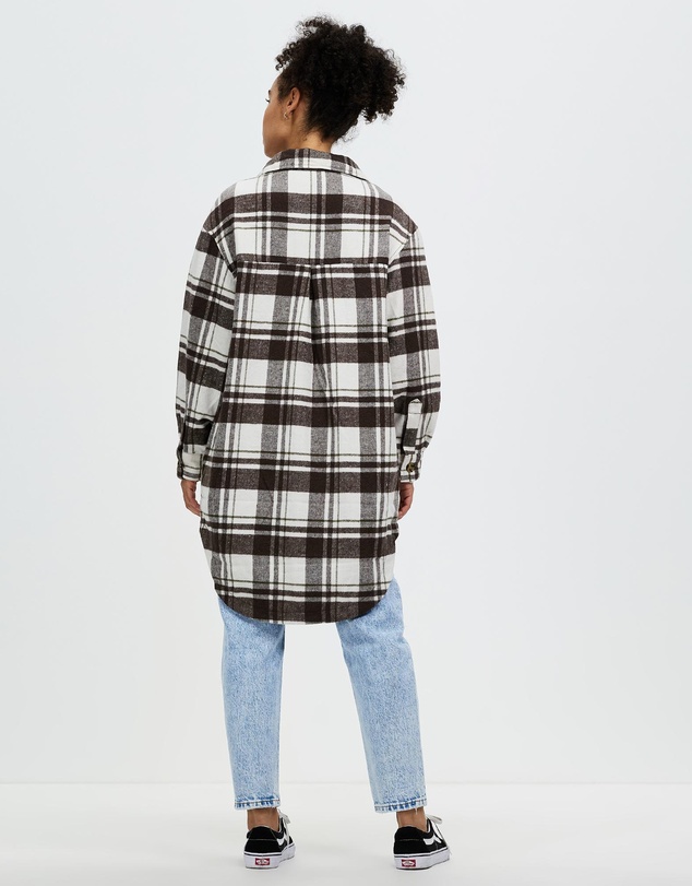 All About Eve - Sloane Check Shacket