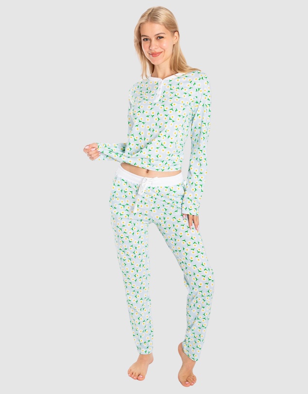 Sant And Abel - Women's Daisy Long PJ Set