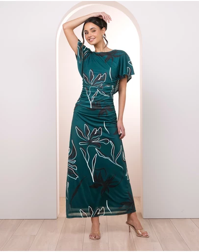 Pilgrim - Wynona Short Sleeve Maxi Dress