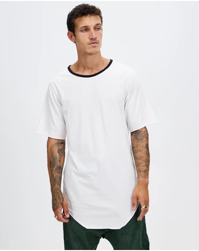 Surrounded By Ghosts - The Devilline Curved Hem T-Shirt