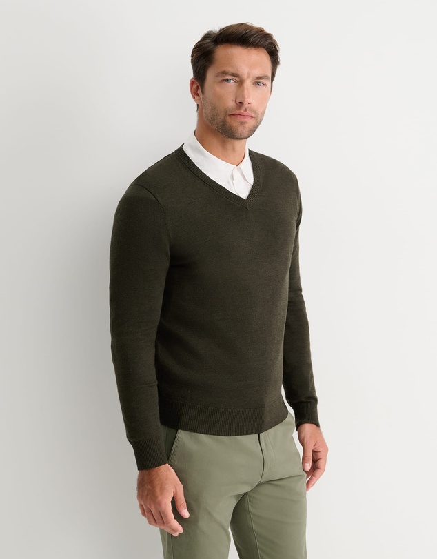 Sportscraft - Merino V Neck Knit