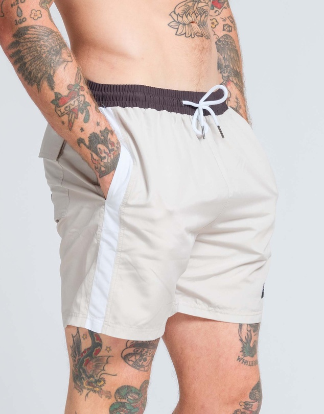 Vacancy Co - Side Stripe Swim Short