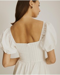 Atmos&Here - Bobbie Puff Sleeve Mini Dress