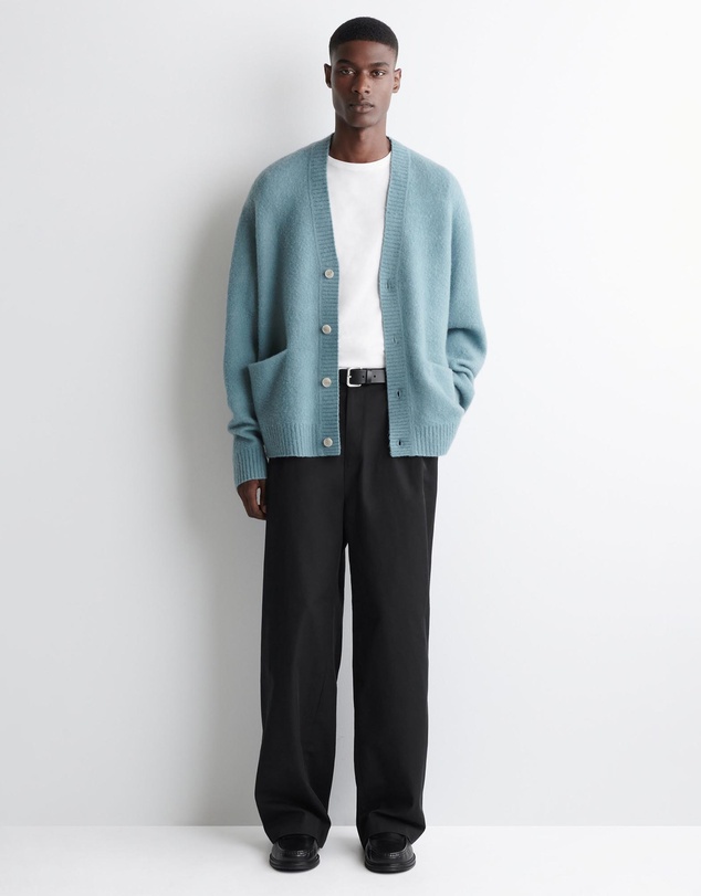 COS - Brushed-Wool V-Neck Cardigan