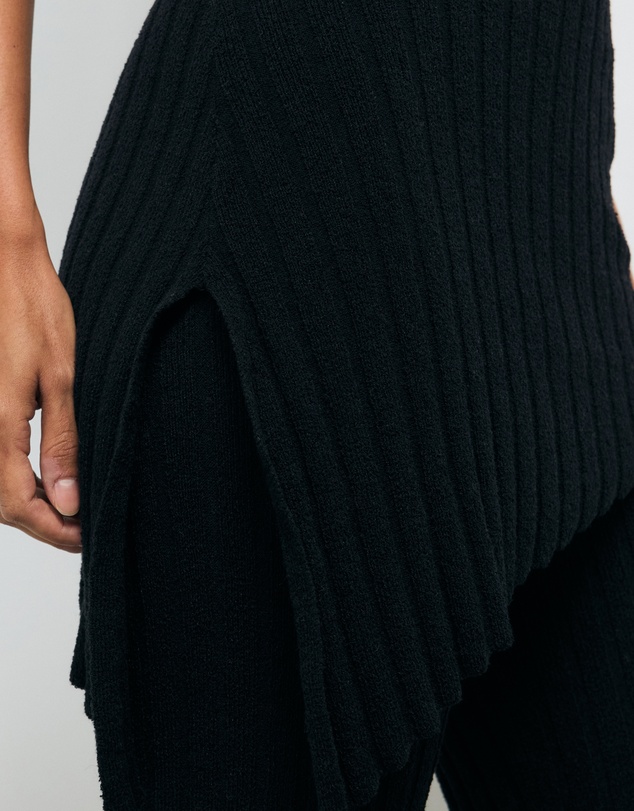AERE - Ciela Textured Rib Knit Tunic