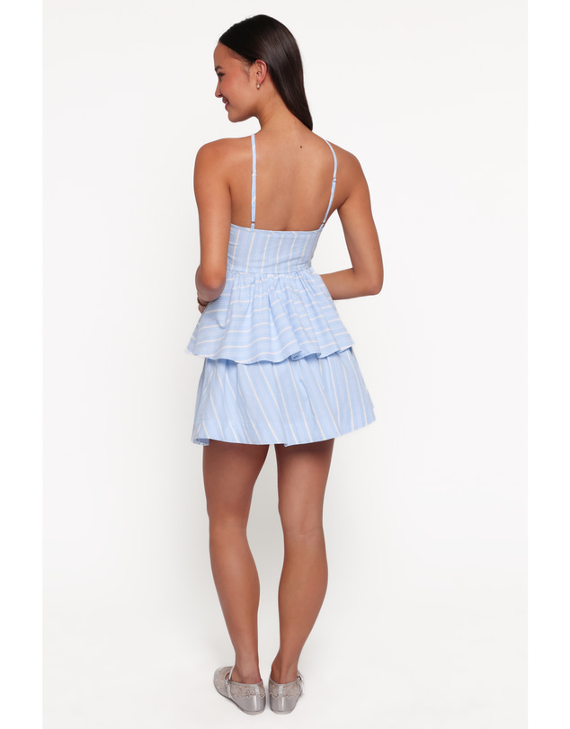 Petal & Pup - Jordyn Skirt Set - Blue Stripe