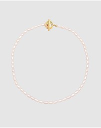 Haze & Glory - ICONIC EXCLUSIVE - Necklace Rainbow Love 925 Sterling Silver Gold-Plated