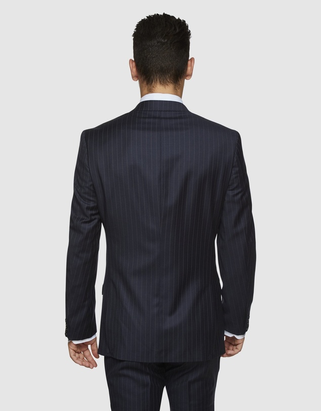 Kelly Country - Navy Pinstripe Wool Suit Set