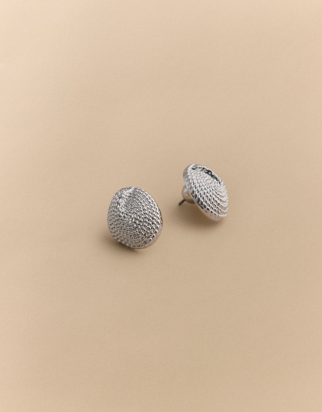 Trenery - Zenith Stud Earrings in Silver