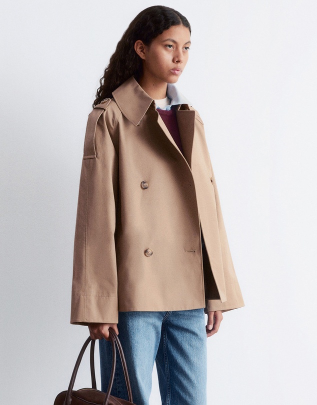 & Other Stories - Double-Breasted Trench Jacket
